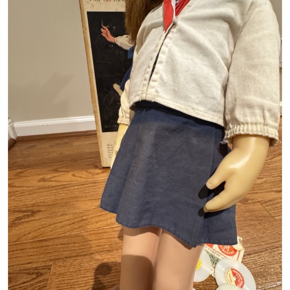 Mattel 1963 Charmin Chatty Doll With Box & 5 Records Vintage Collectible - Picture 3 of 10